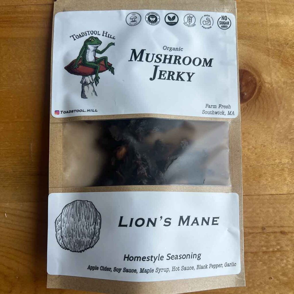 Organic Mushroom Jerky - Lion's Mane